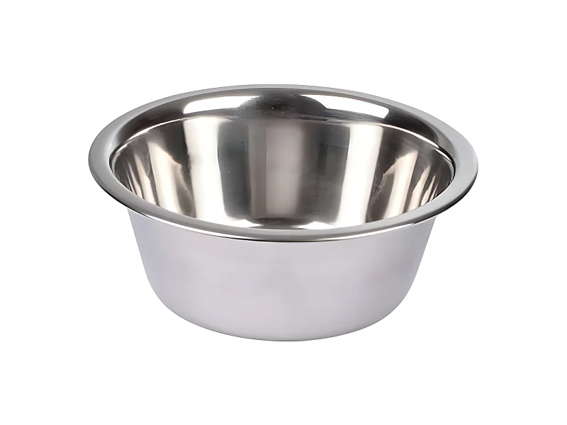 Gamelle pour Chien & Chat "Repas" 21cm Argent