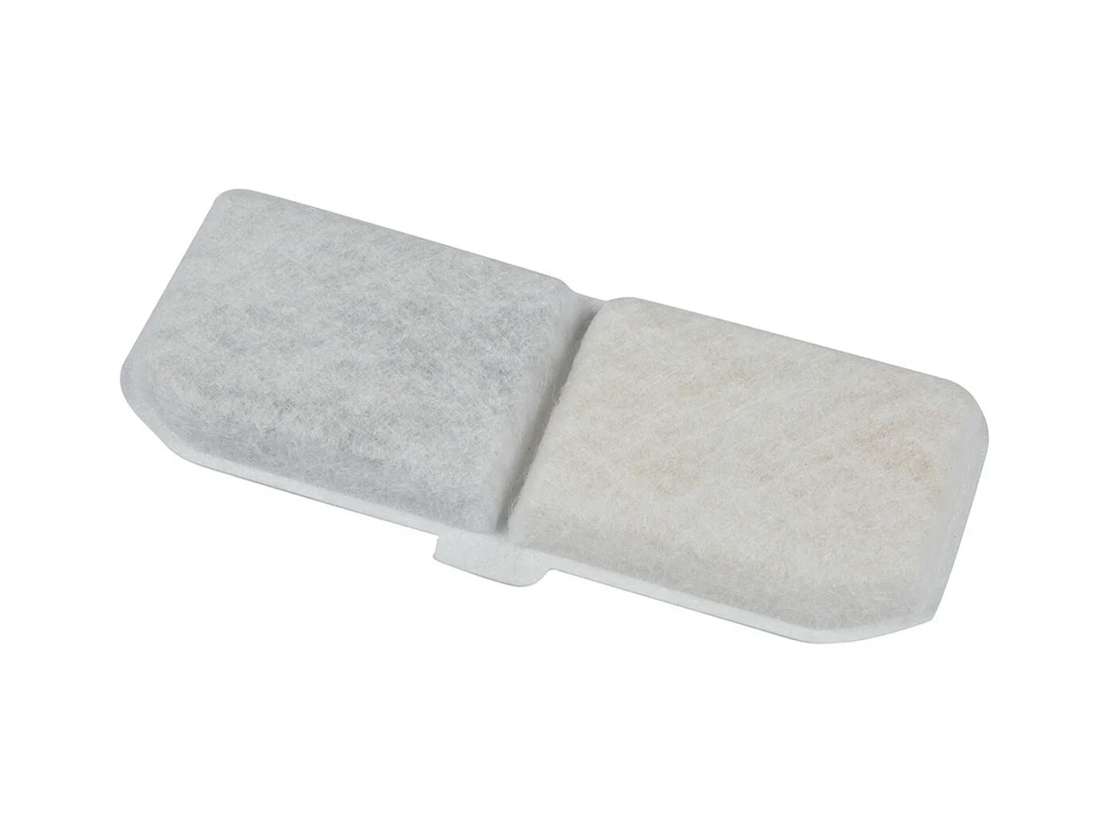 Lot de 3 Filtres Fontaine à Eau "Animaux" 11cm Blanc