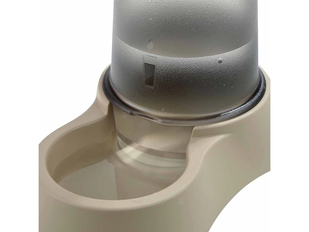Distributeur pour Chien & Chat "Mocaccino" 3,5L Taupe