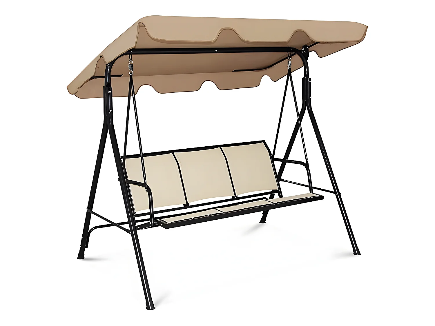 Chaise longue Balancelle jardin balançoire banc jardin balançoire à bascule banc 3 places