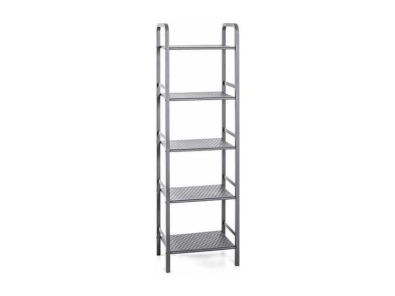 Étagère Design 5 Niveaux "Melo" 137cm Gris