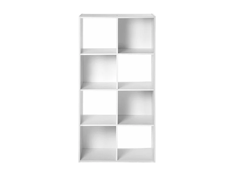 Opbergplank met 8 vakken - L62 x H123 cm