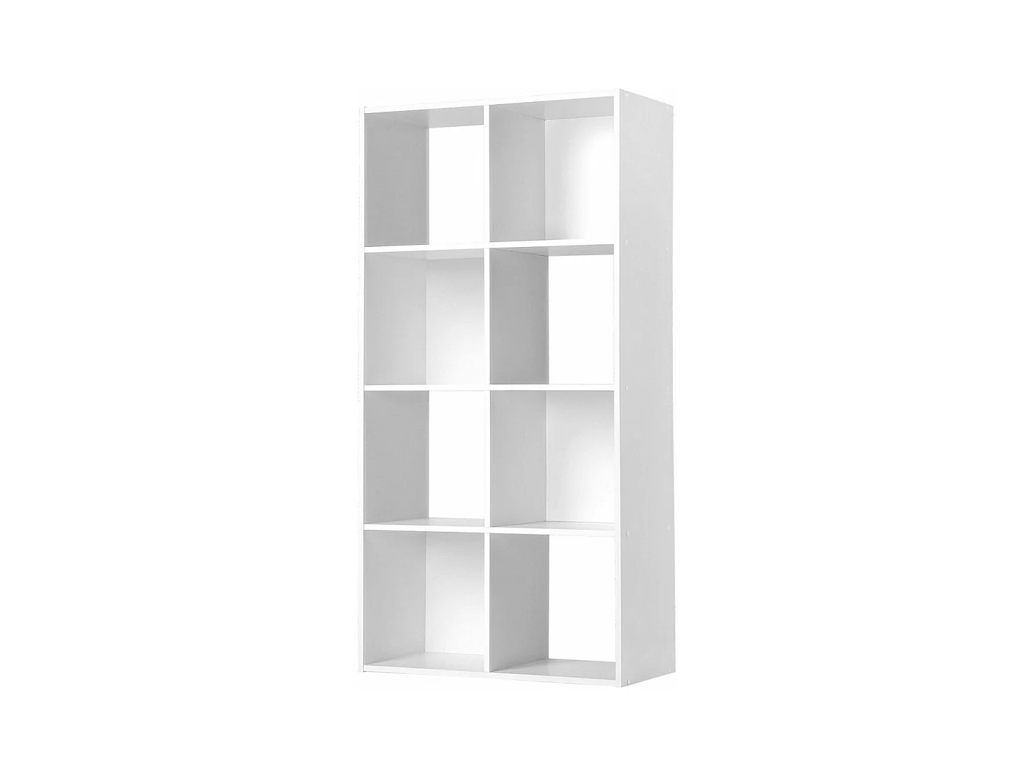 Opbergplank met 8 vakken - L62 x H123 cm