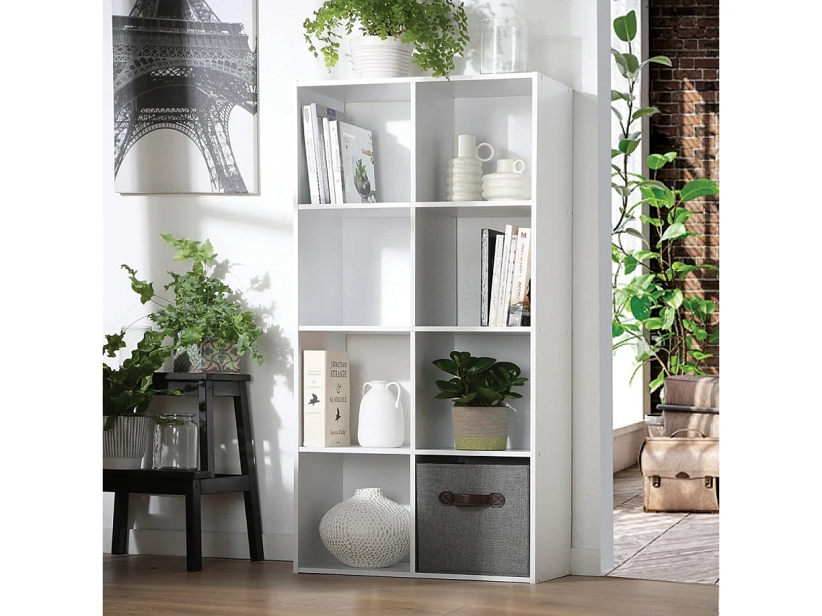 Étagère de Rangement 8 Cases - COMPO