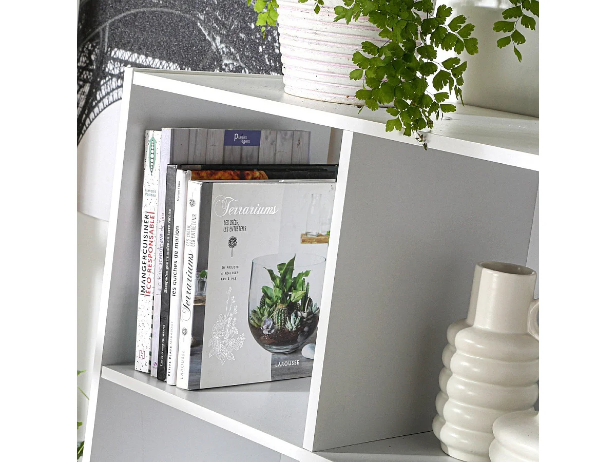 Étagère de Rangement 8 Cases - COMPO