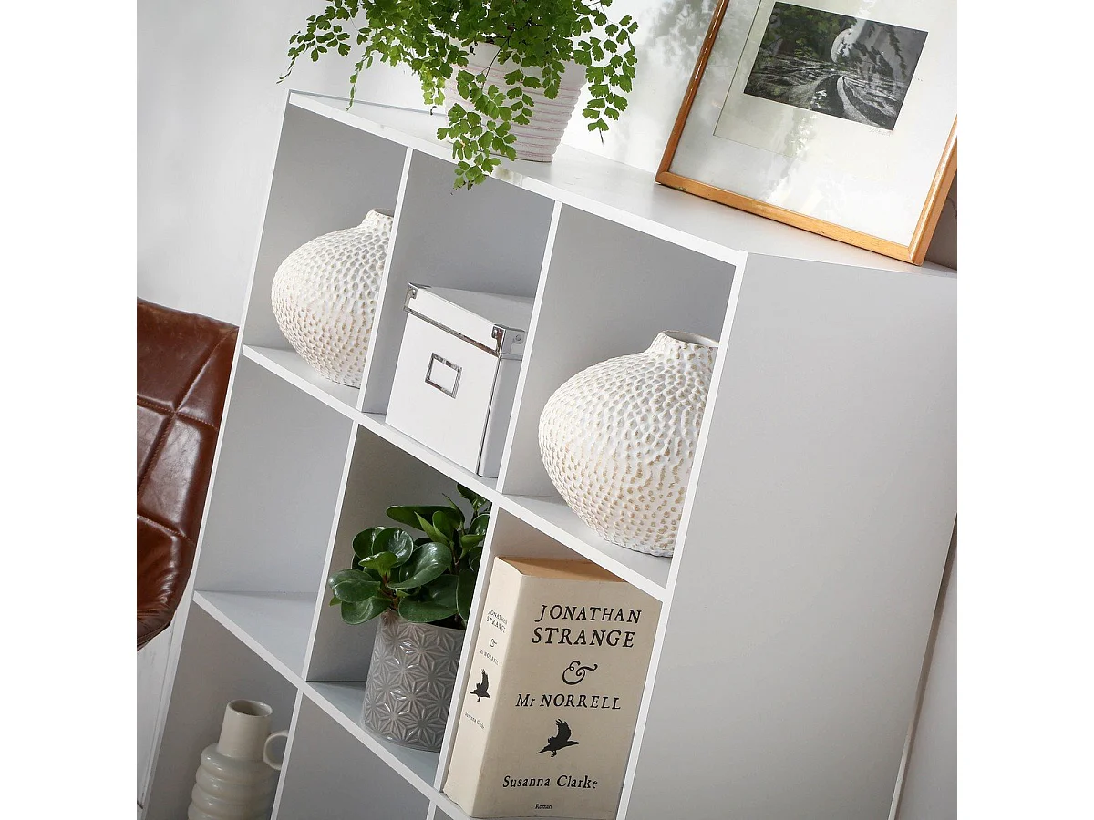 Etagère de Rangement 12 Cases  L93 cm - COMPO