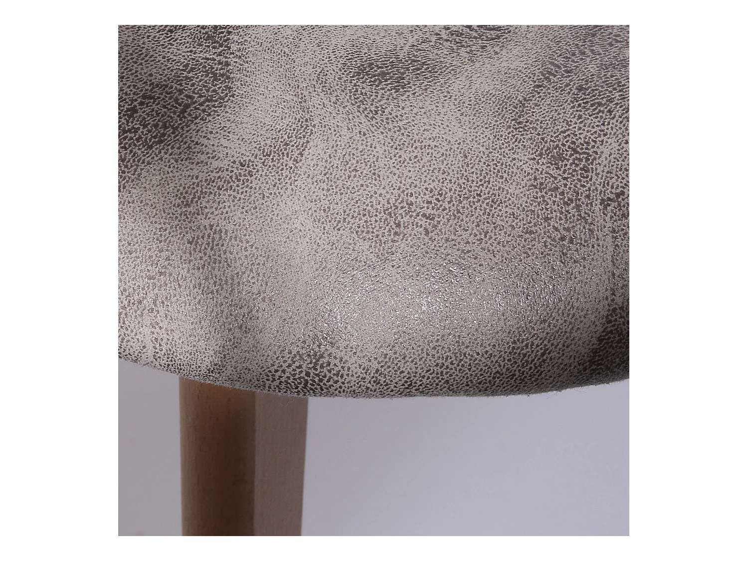 Chaise Patchwork Pu - Lot De 4 Multicolore