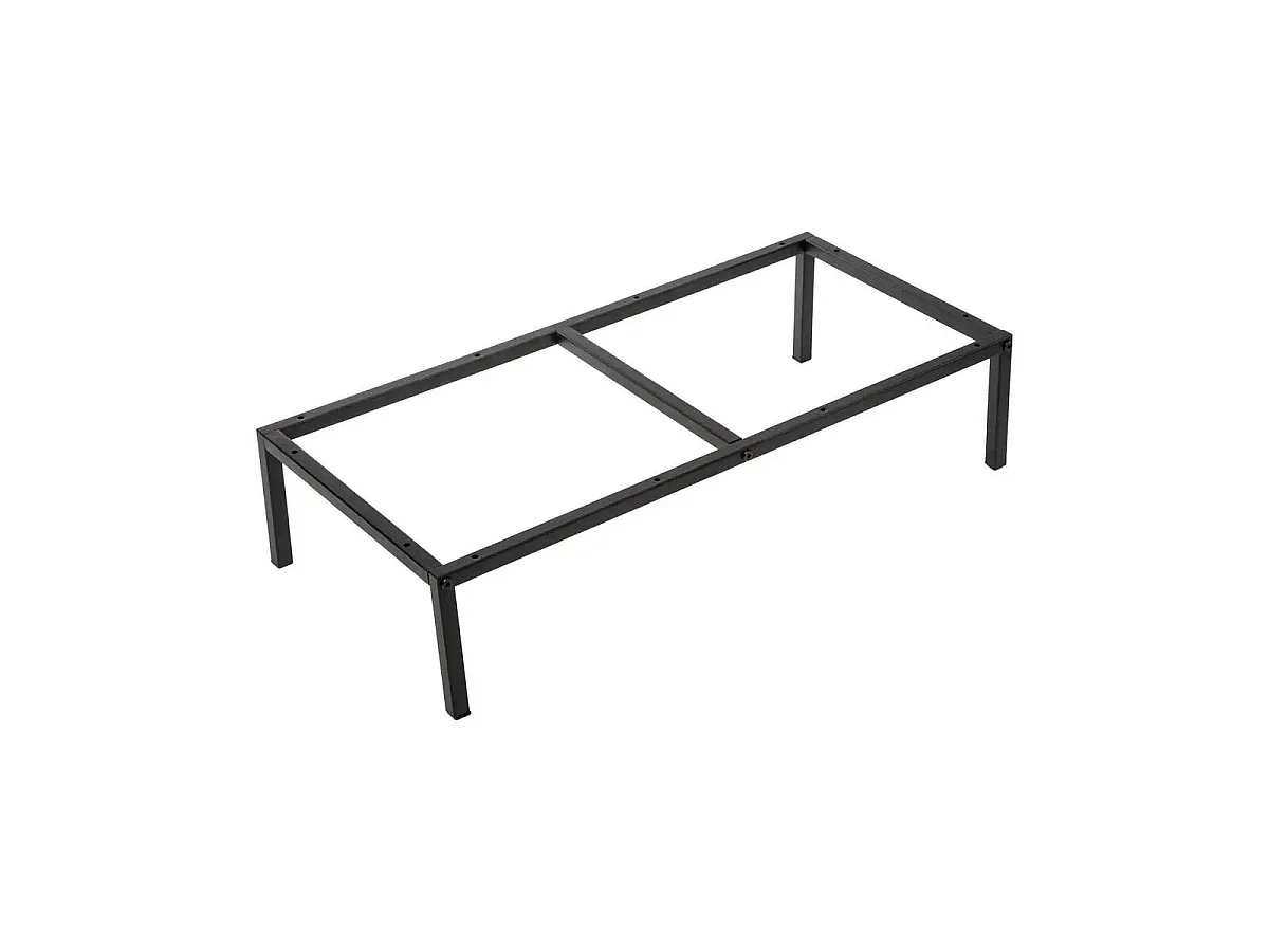 Pied en Métal pour Étagère "Mix n' Modul" 67cm Noir