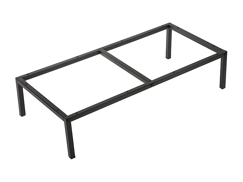 Pied en Métal pour Étagère "Mix n' Modul" 67cm Noir