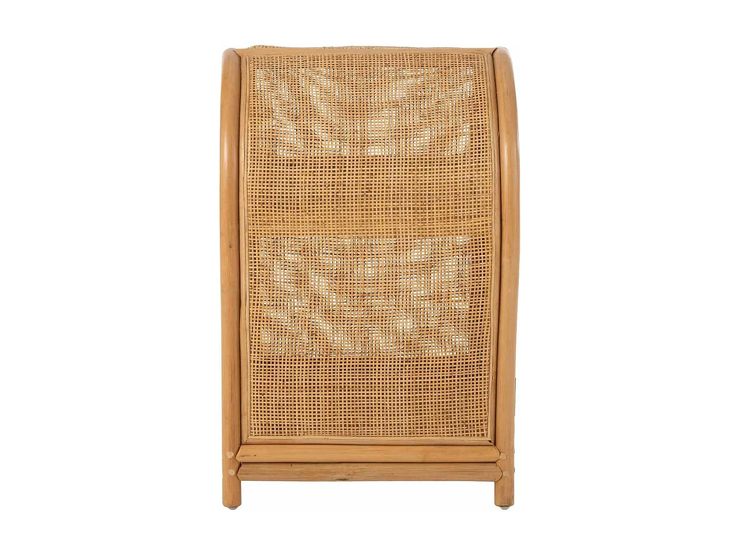 Étagère 1 Porte en Rotin "Ellen" 60cm Naturel