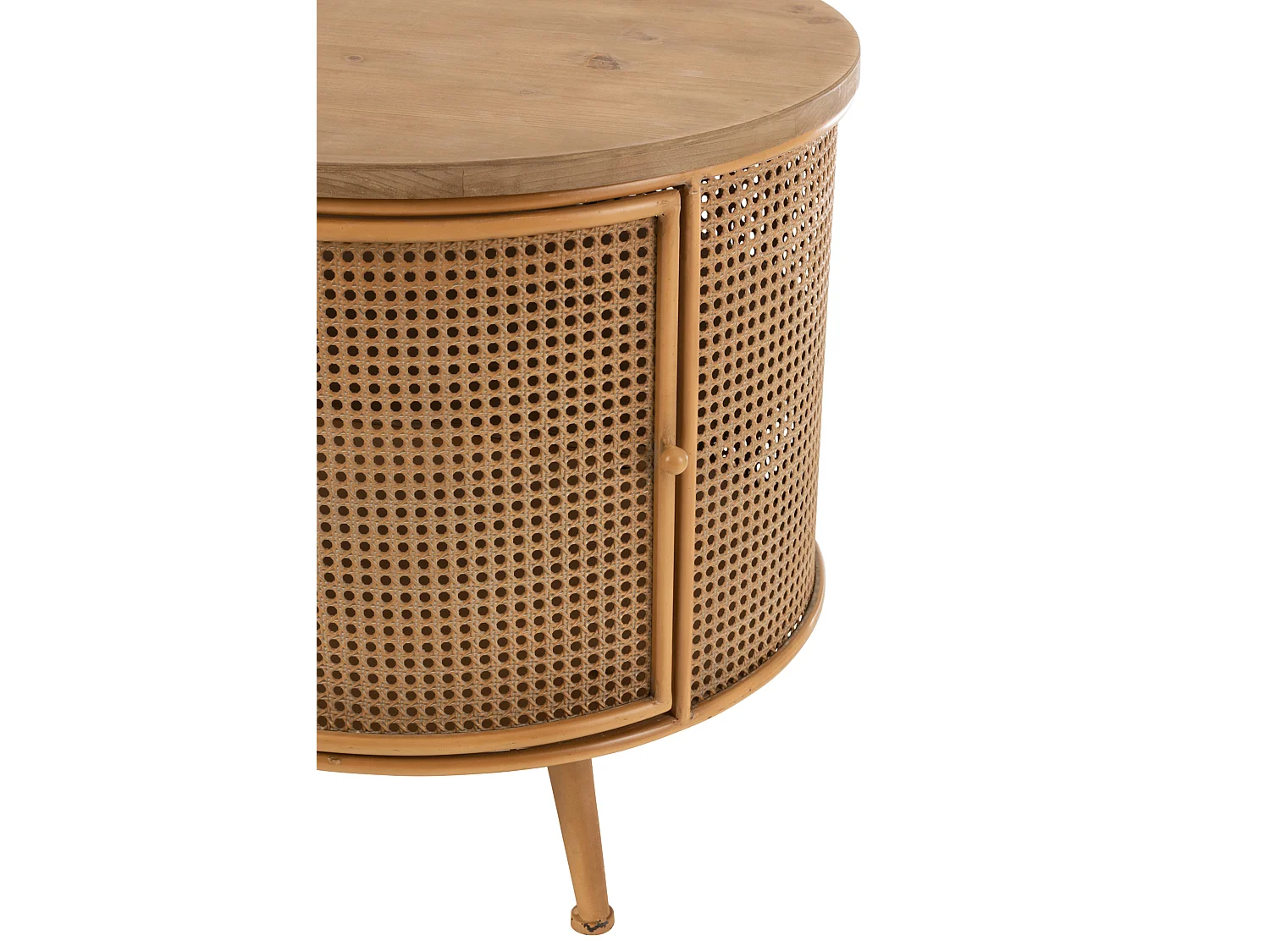 Table de Chevet en Bois "Lisea" 60cm Marron