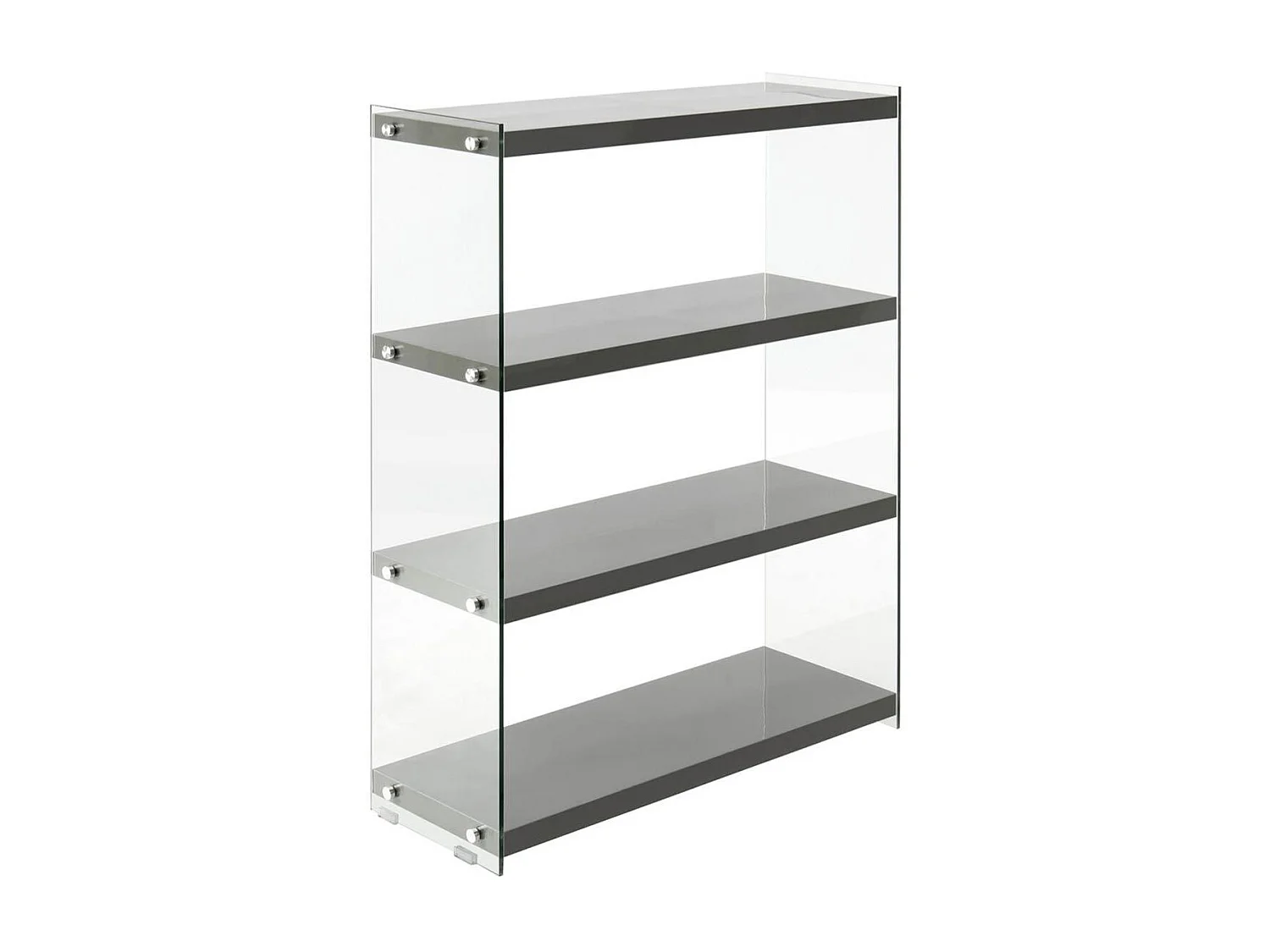 Étagère 4 Niveaux "Elementary" 113cm Gris