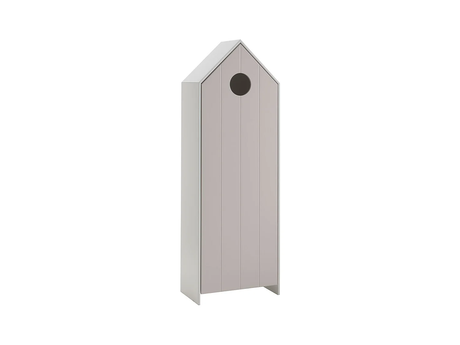 Pack - Étagère & Armoire 4 Niveaux "Casami" 171cm Blanc & Rose