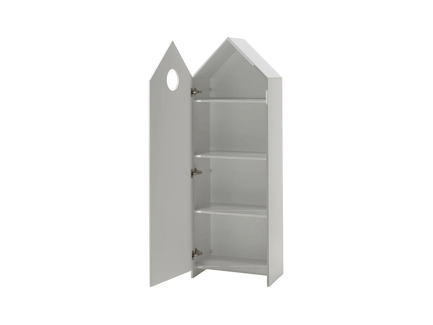 Pack - Étagère & Armoire 4 Niveaux "Casami" 171cm Blanc & Rose