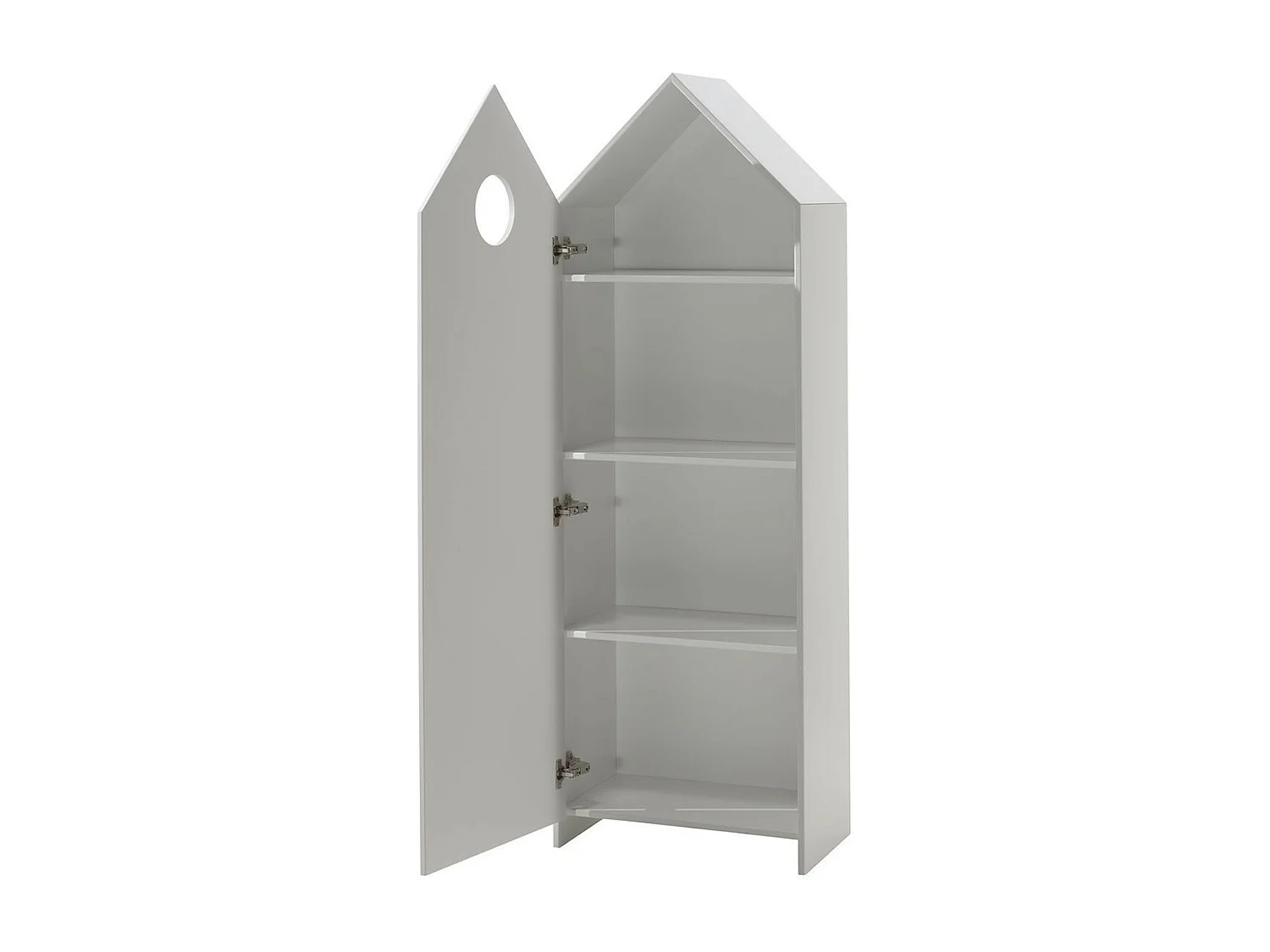 Pack - Étagère & Armoire 4 Niveaux "Casami" 171cm Blanc & Rose