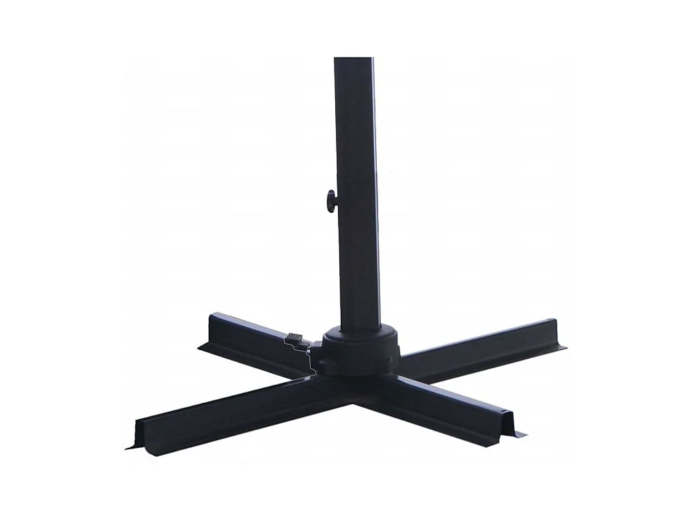 Parasol déporté rectangulaire en aluminium 3x4m Roma