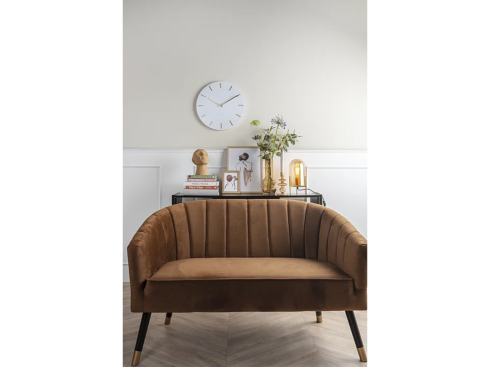 Orologio Charme in metallo 45 cm