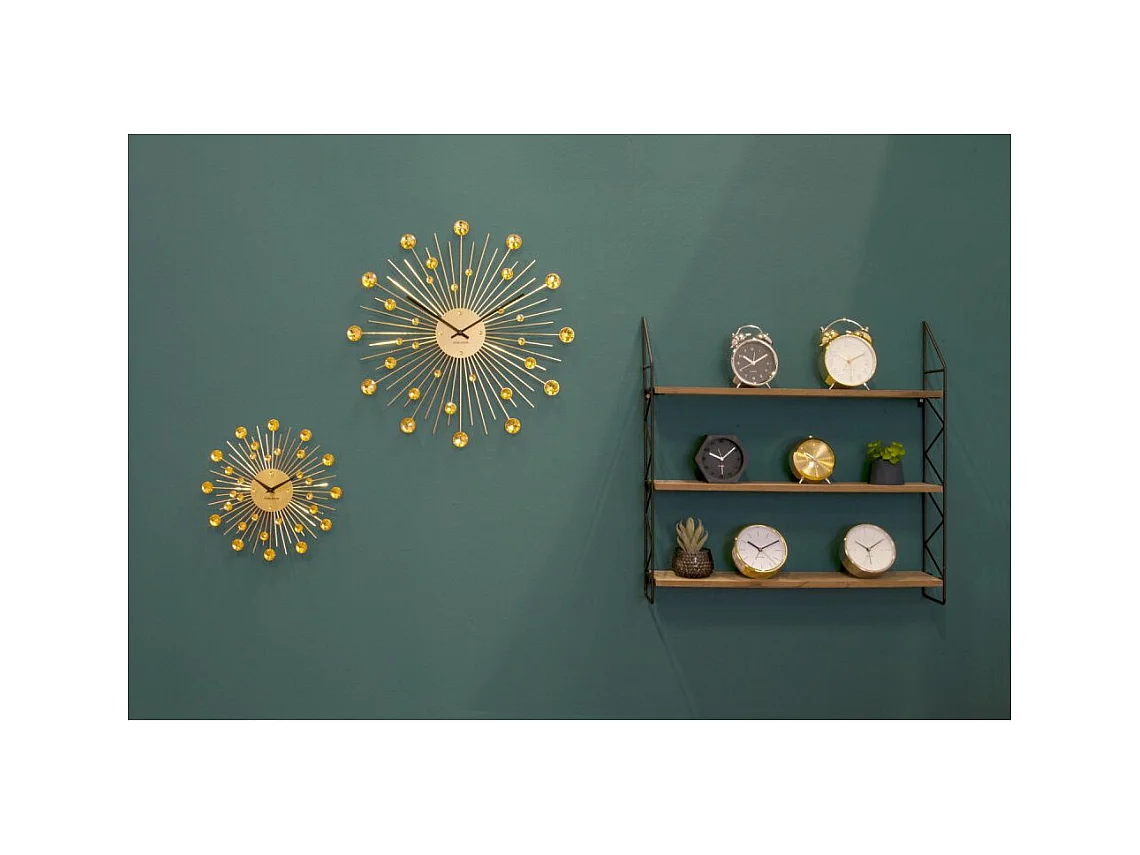 Wandklok Sunburst Large - Goud- Ø50cm