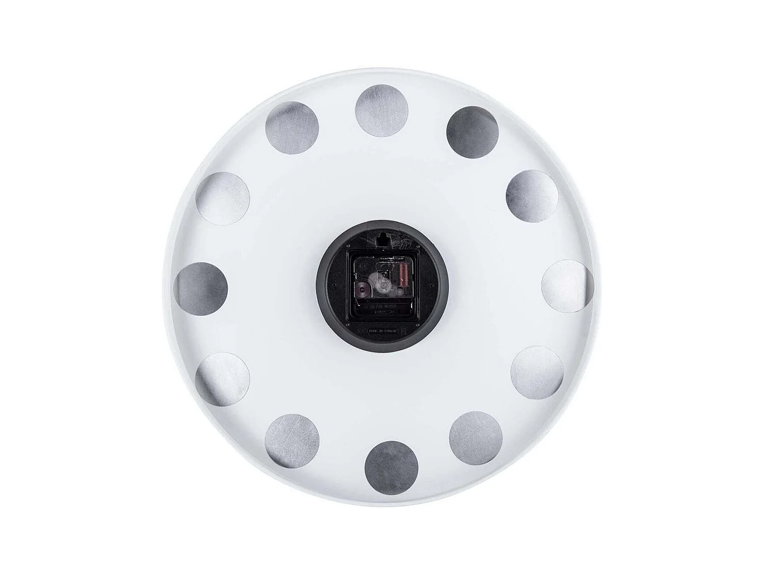 Wandklok Charm Engraved Numbers - Wit- Ø40cm