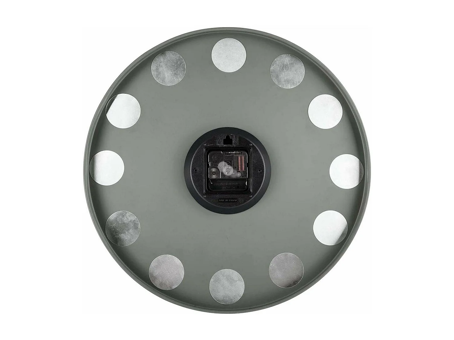 Wandklok Charm Engraved Numbers - Wit- Ø40cm