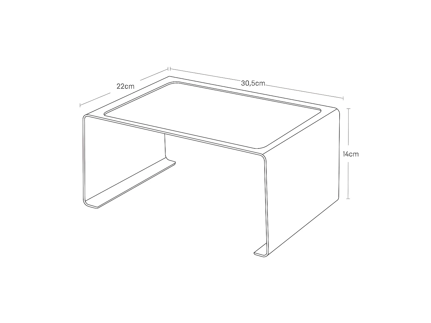 Küchenregal zum Aufstellen Tower