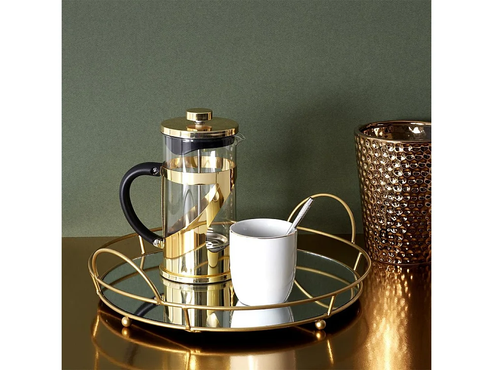 Tasse en porcelaine liseré doré 18 cl Lot de 6