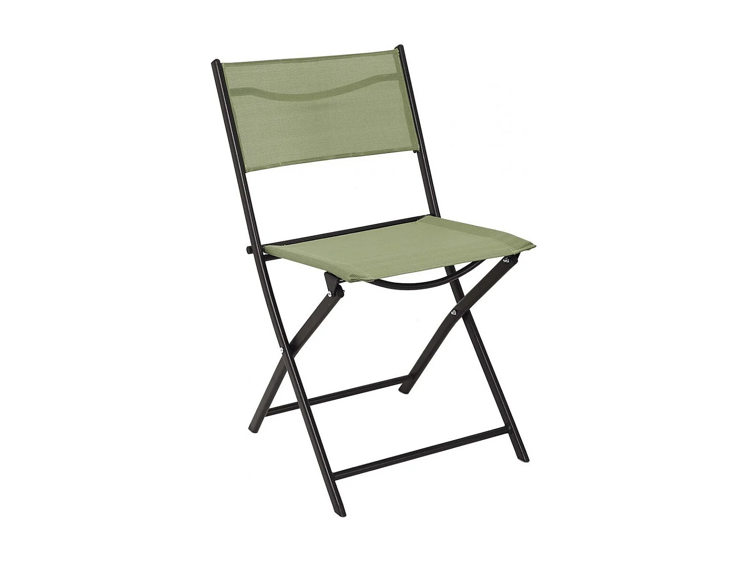 Chaise de jardin pliable en acier Elba (Lot de 2)