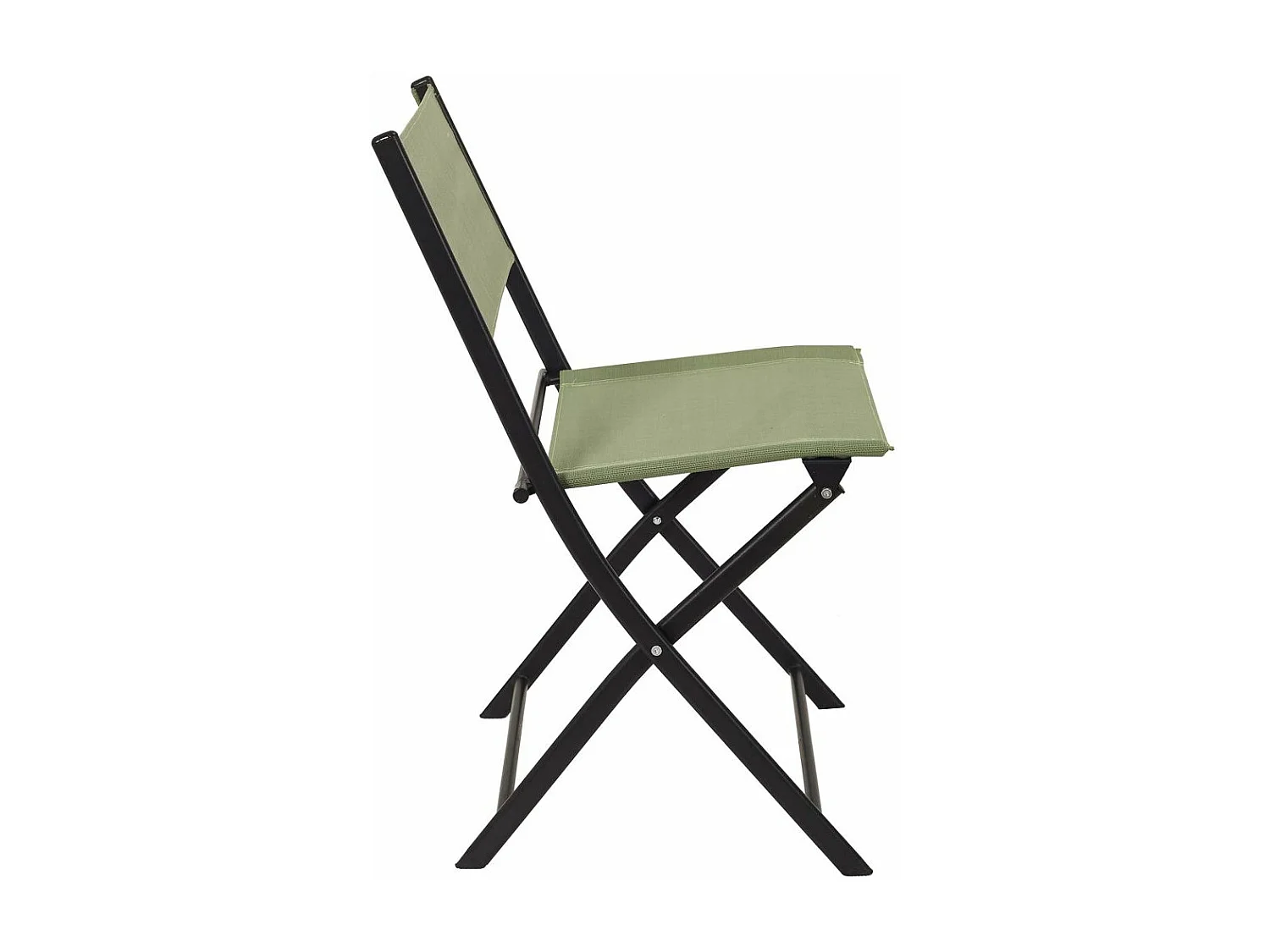 Chaise de jardin pliable en acier Elba (Lot de 2)