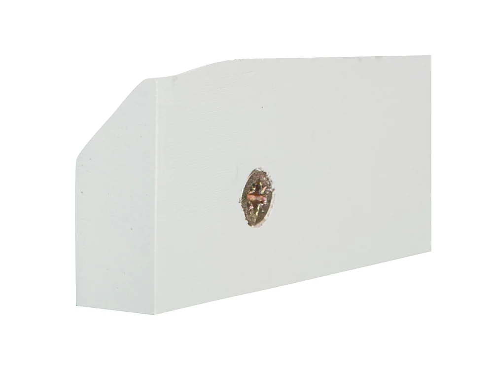 Nancy - Table de chevet murale en bois - Gris clair