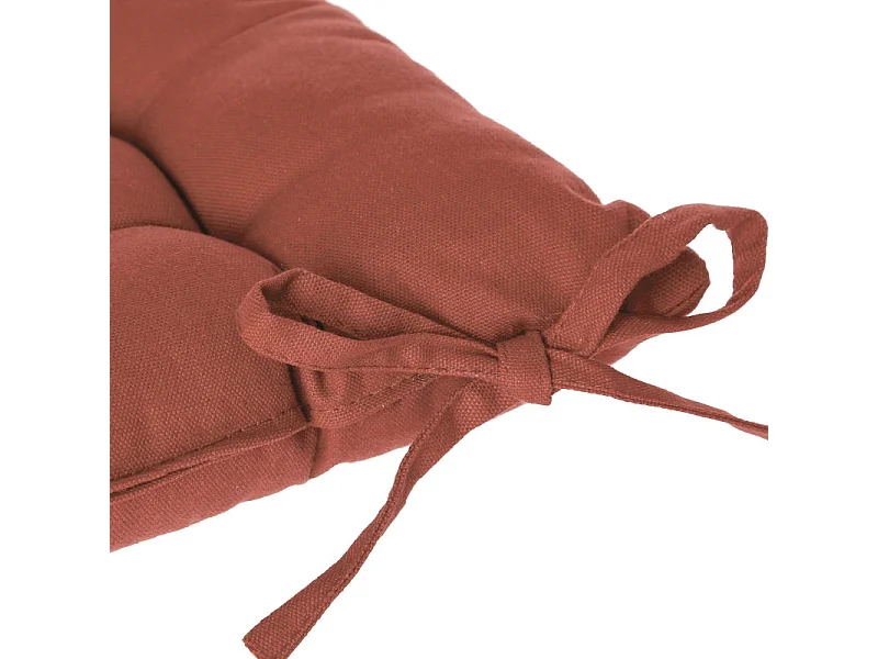 Galette de chaise à nouettes 38 x 38 cm Atmosphéra