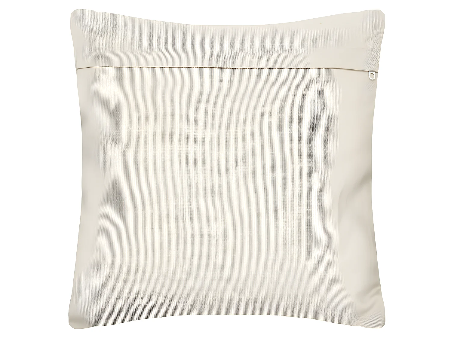 Coussin recyclable "Row Ocre" 45 x 45 cm Atmosphera