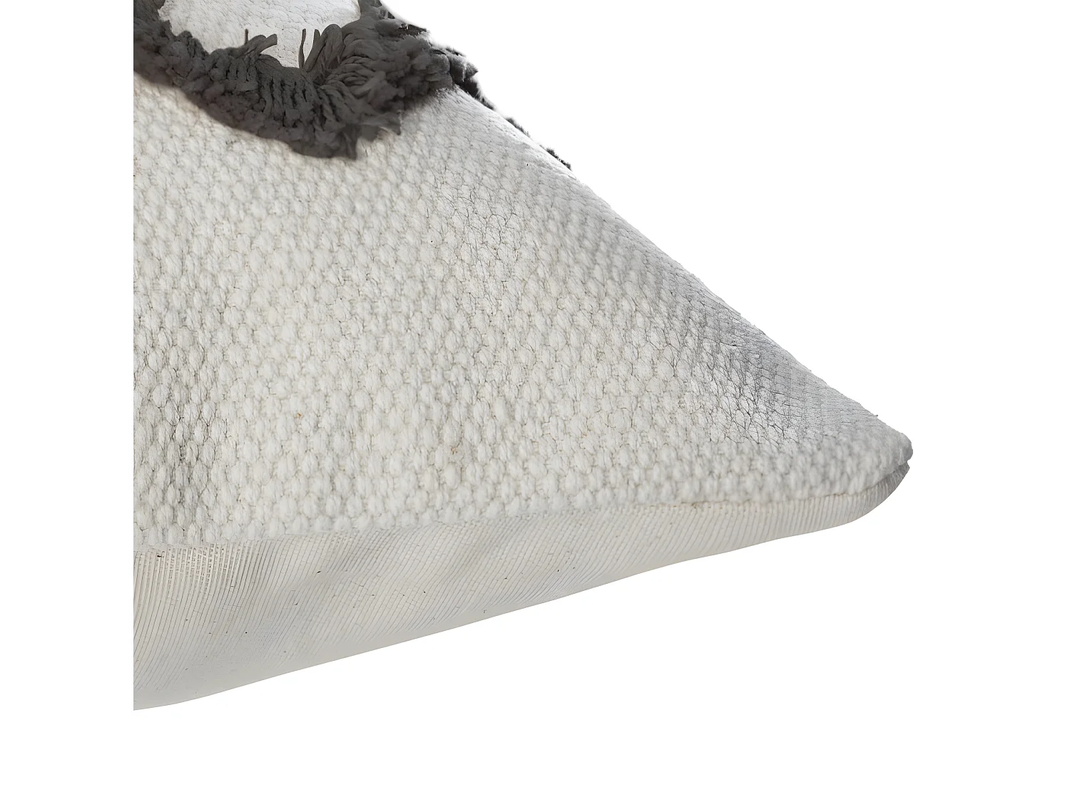 Housse coussin tuftee 40 x 40 cm Atmosphera