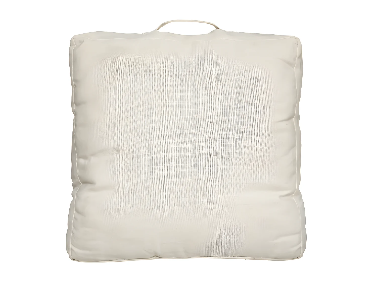 Coussin de sol recyclé "Row" 48 x 48 x 14 cm Atmosphéra