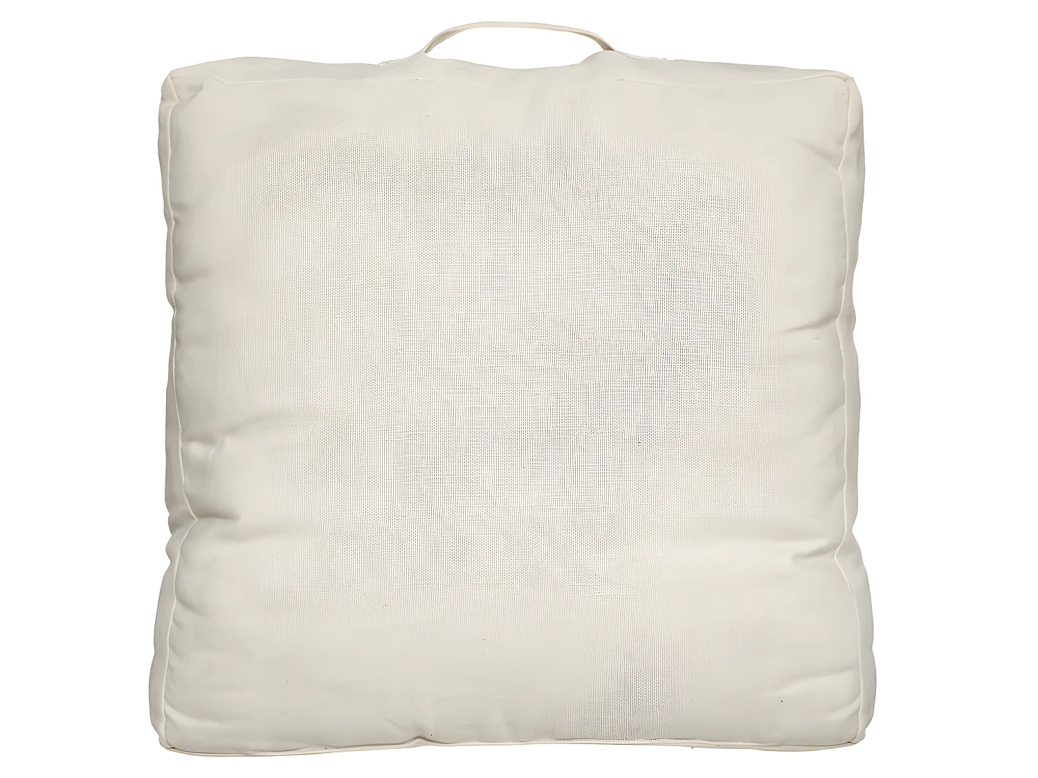 Coussin de sol recyclé "Row" 48 x 48 x 14 cm Atmosphéra