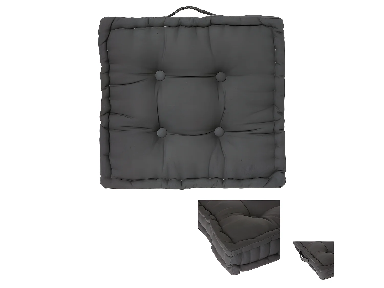 Coussin de sol 40 x 40 x 8 cm Atmosphéra