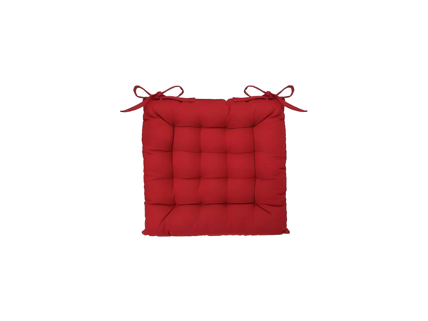 Galette de chaise à nouettes 38 x 38 cm Atmosphéra