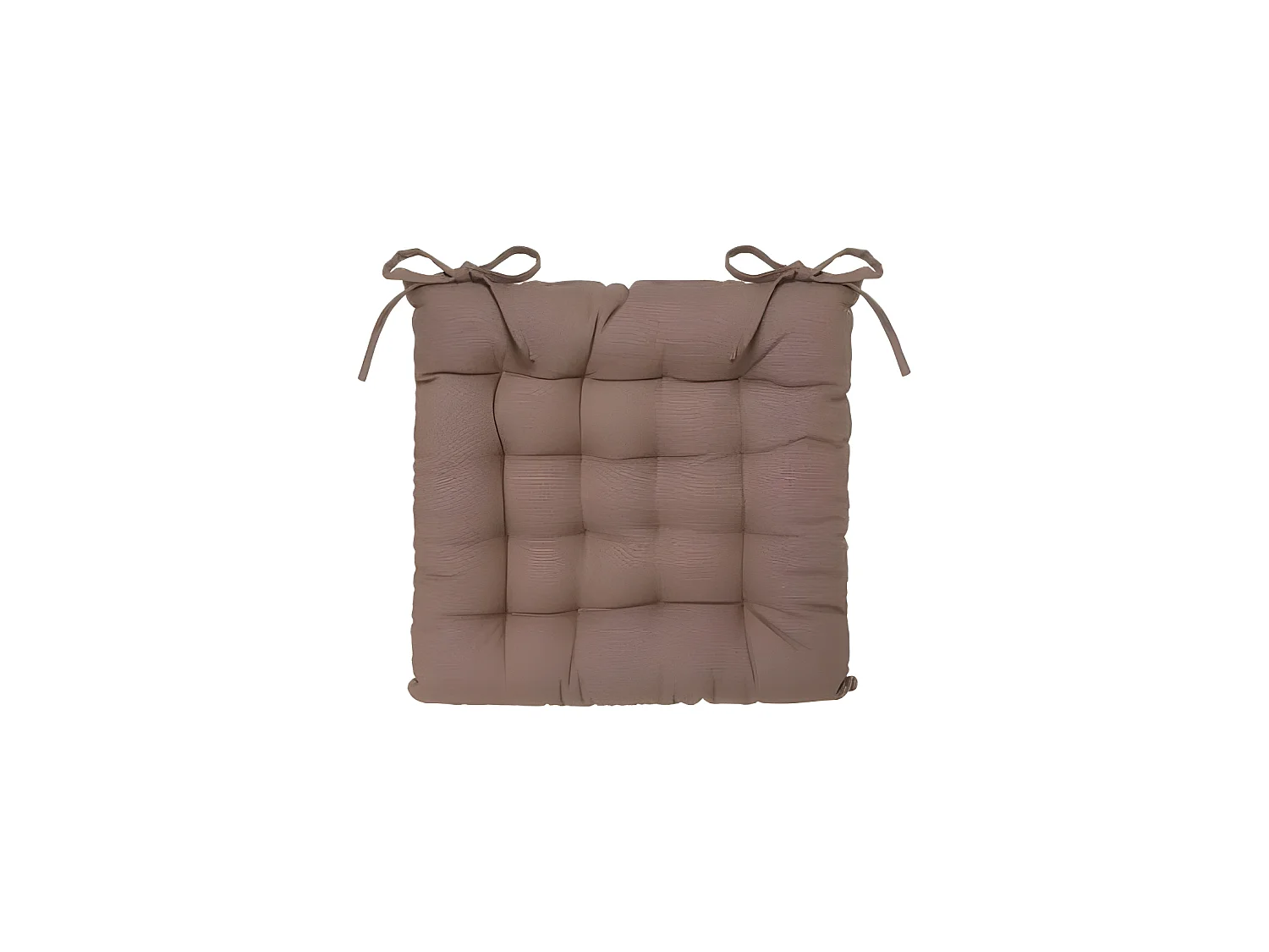 Galette de chaise à nouettes 38 x 38 cm Atmosphéra