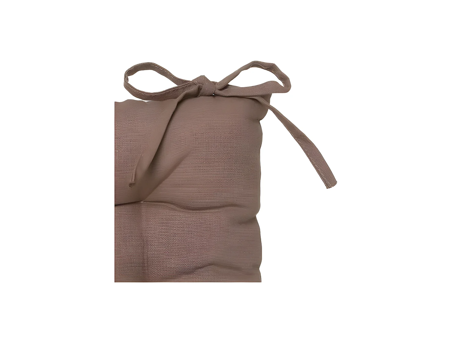 Galette de chaise à nouettes 38 x 38 cm Atmosphéra