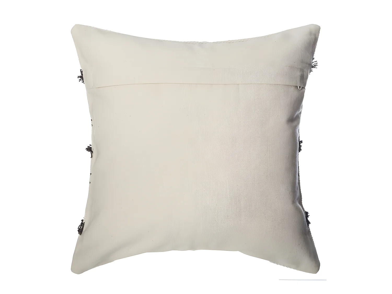 Housse coussin tuftee ethnique 40 x 40 cm Atmosphera