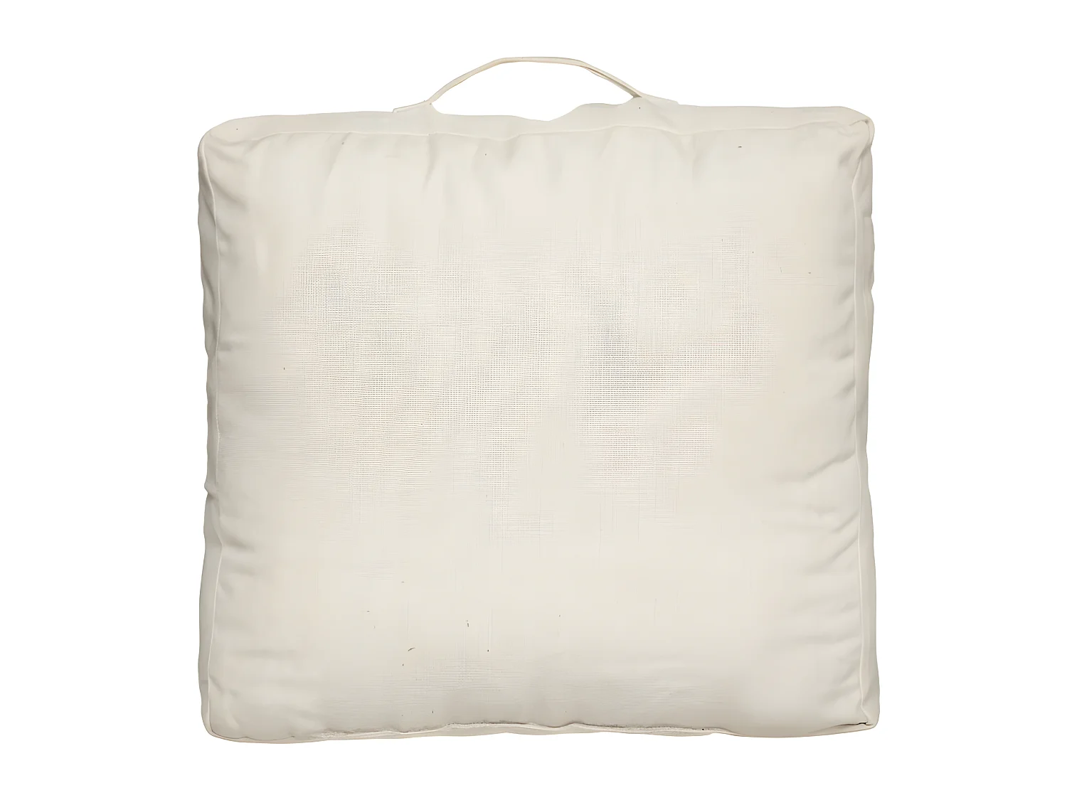 Coussin de sol recyclé "Row" 48 x 48 x 14 cm Atmosphéra