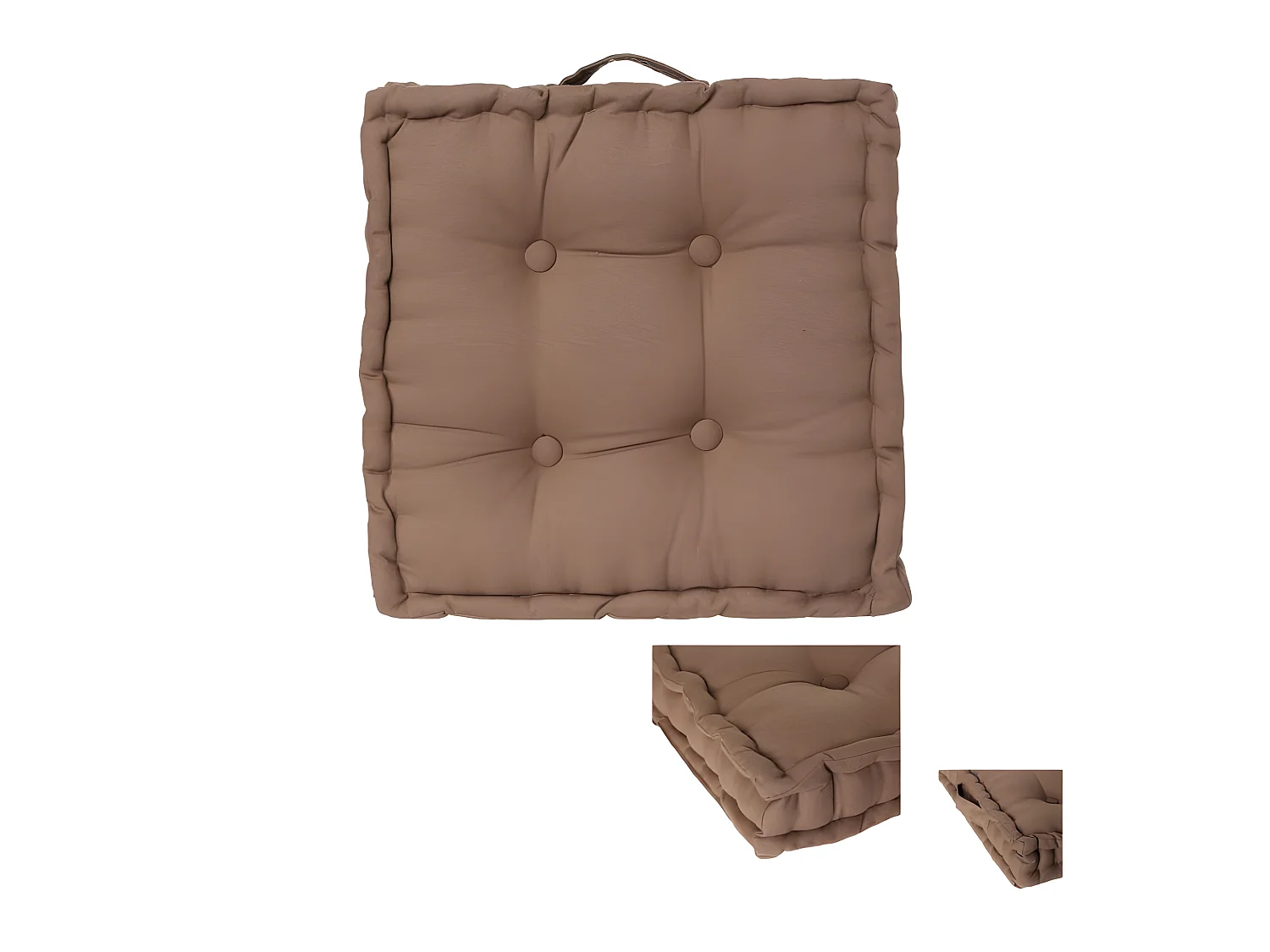 Coussin de sol 40 x 40 x 8 cm Atmosphéra