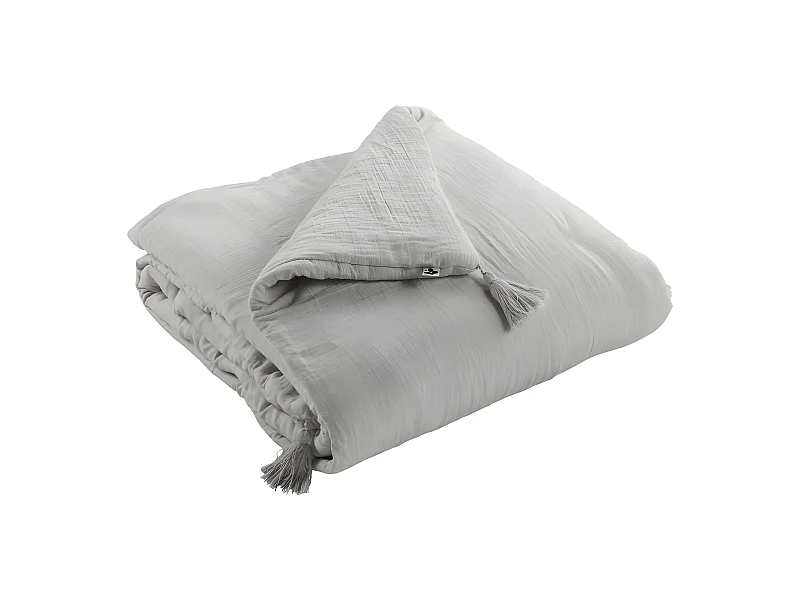 Edredon ou Bout de lit "Gaïa" toutes dimensions "Gaze de Coton"