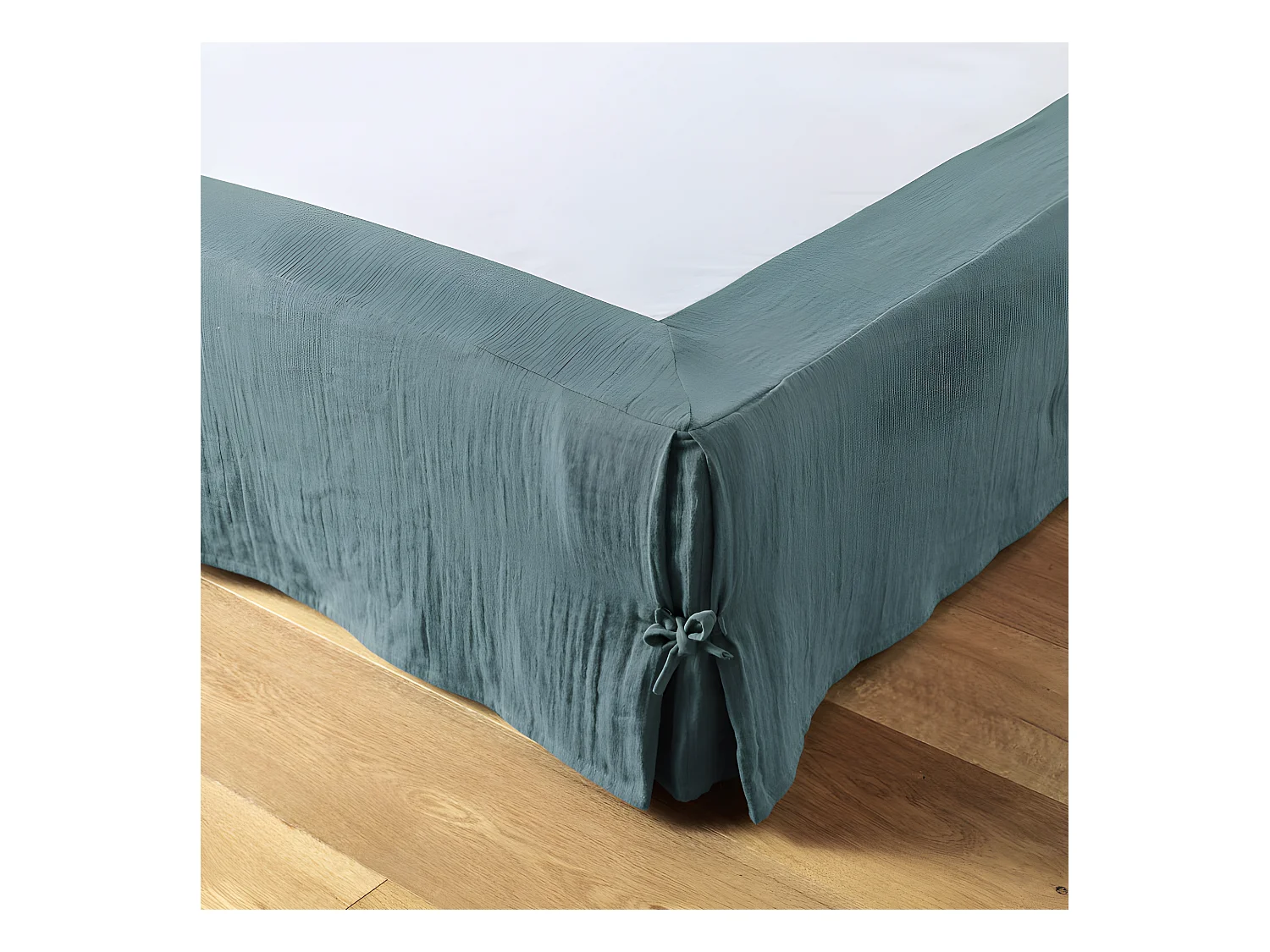 Cache-sommier "Gaïa" toutes dimensions "Gaze de Coton"