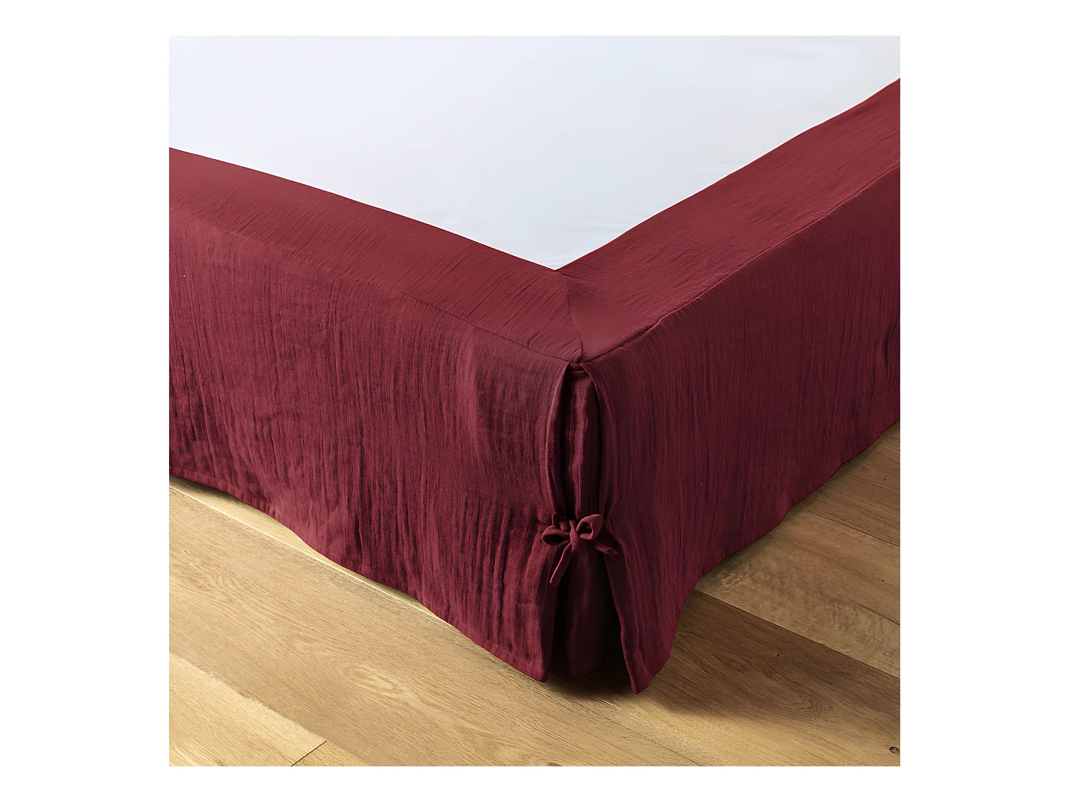 Cache-sommier "Gaïa" toutes dimensions "Gaze de Coton"