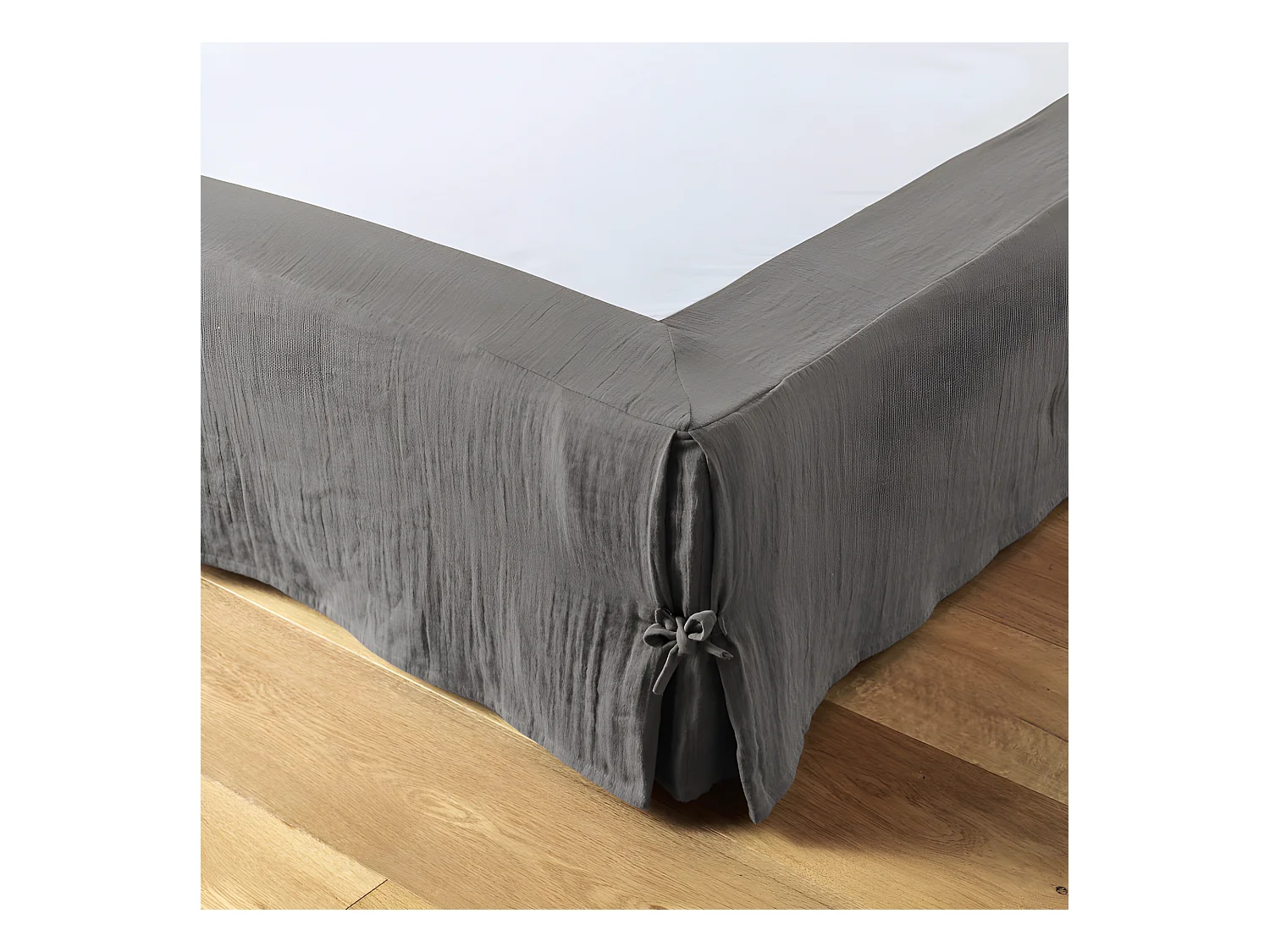 Cache-sommier "Gaïa" toutes dimensions "Gaze de Coton"