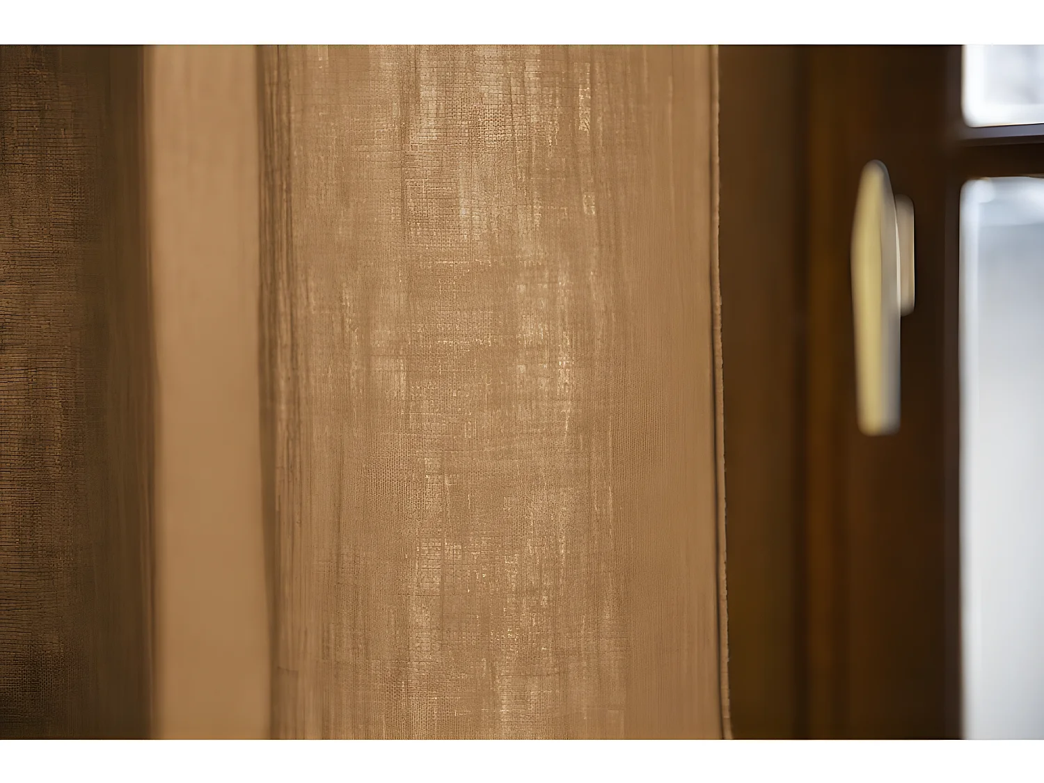 Rideau ajustable + 8 anneaux pince "Gaïa" 140 x 300 cm "Gaze de Coton"