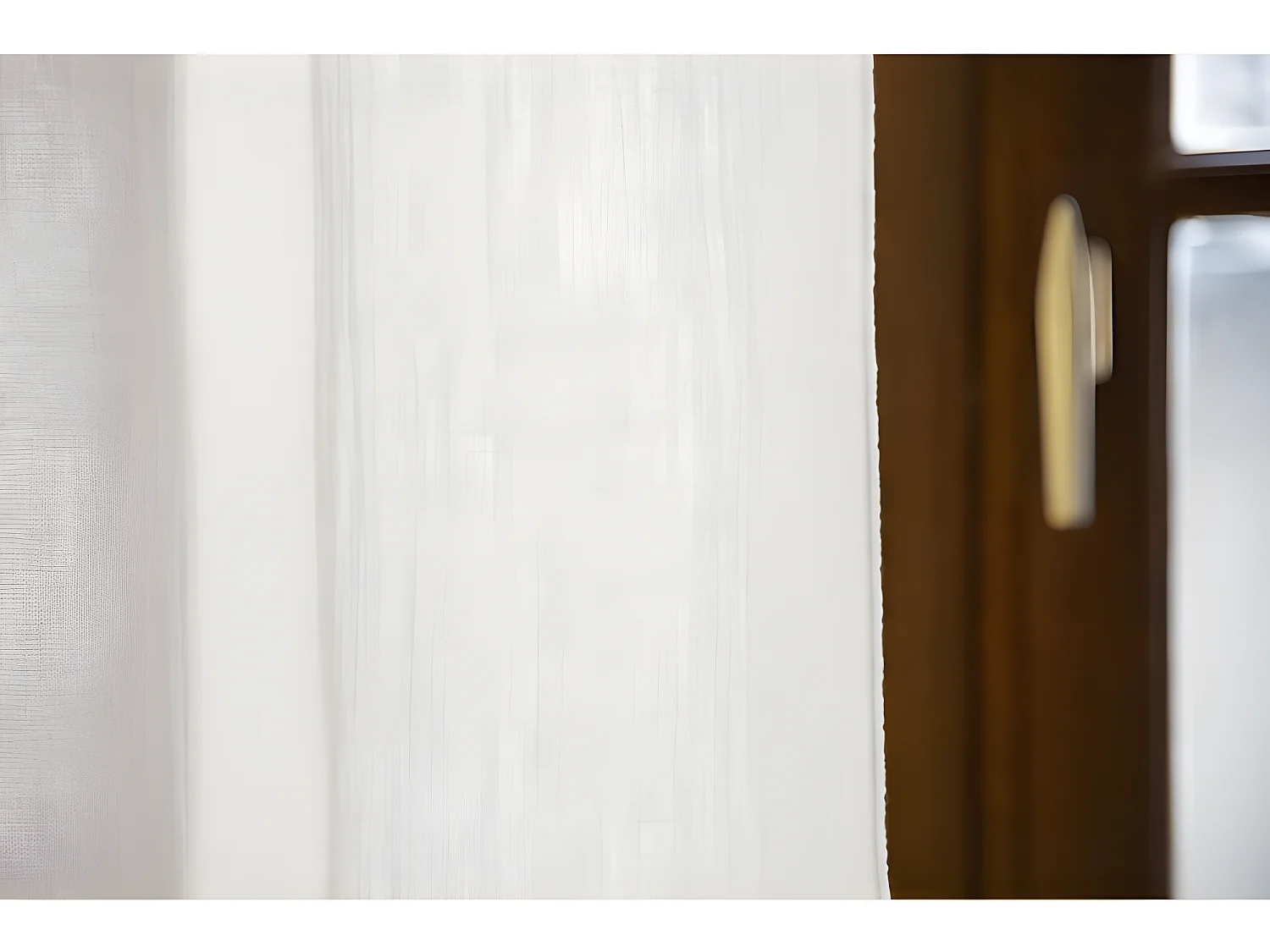 Rideau ajustable + 8 anneaux pince "Gaïa" 140 x 300 cm "Gaze de Coton"