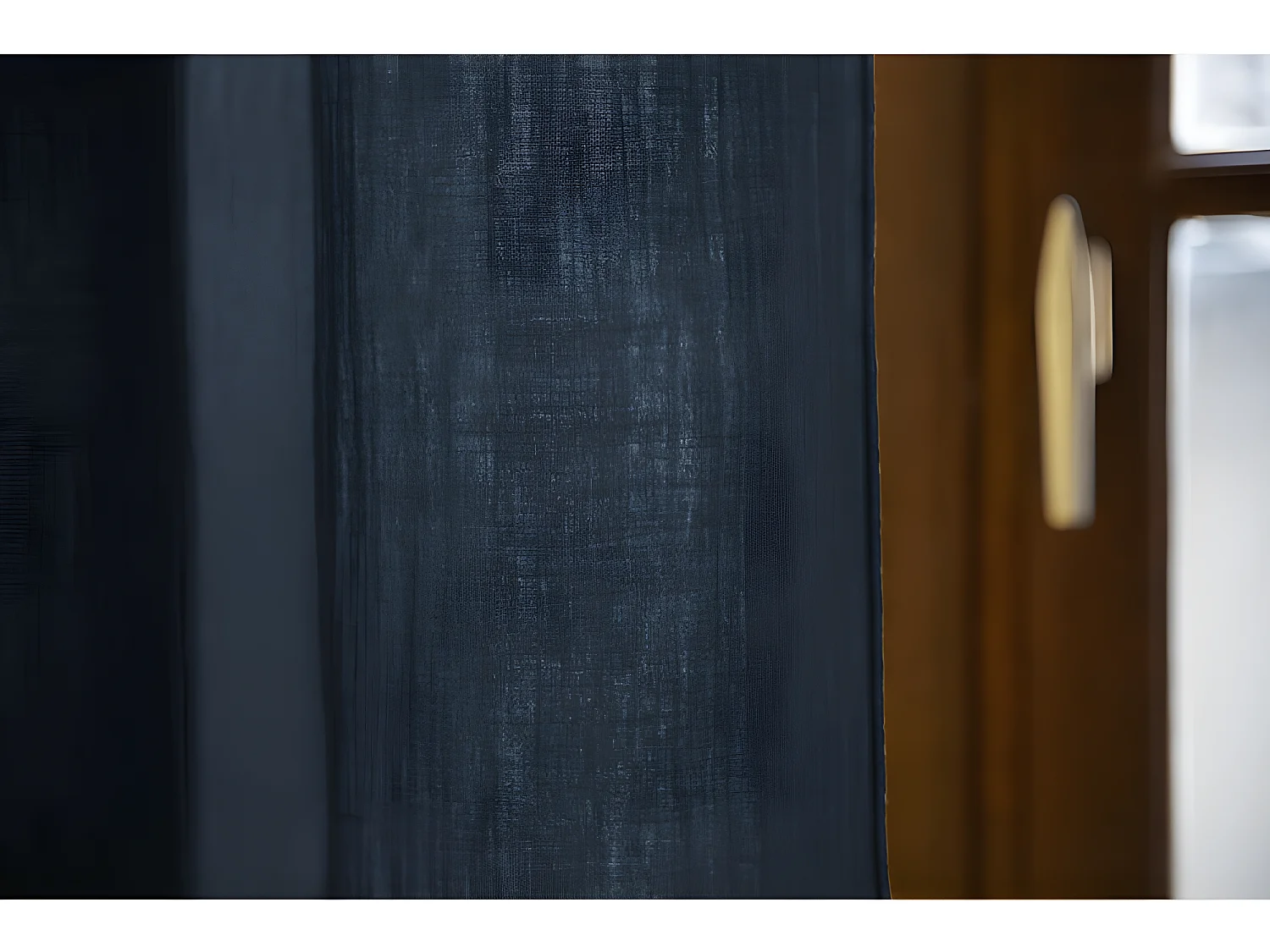 Rideau ajustable + 8 anneaux pince "Gaïa" 140 x 300 cm "Gaze de Coton"