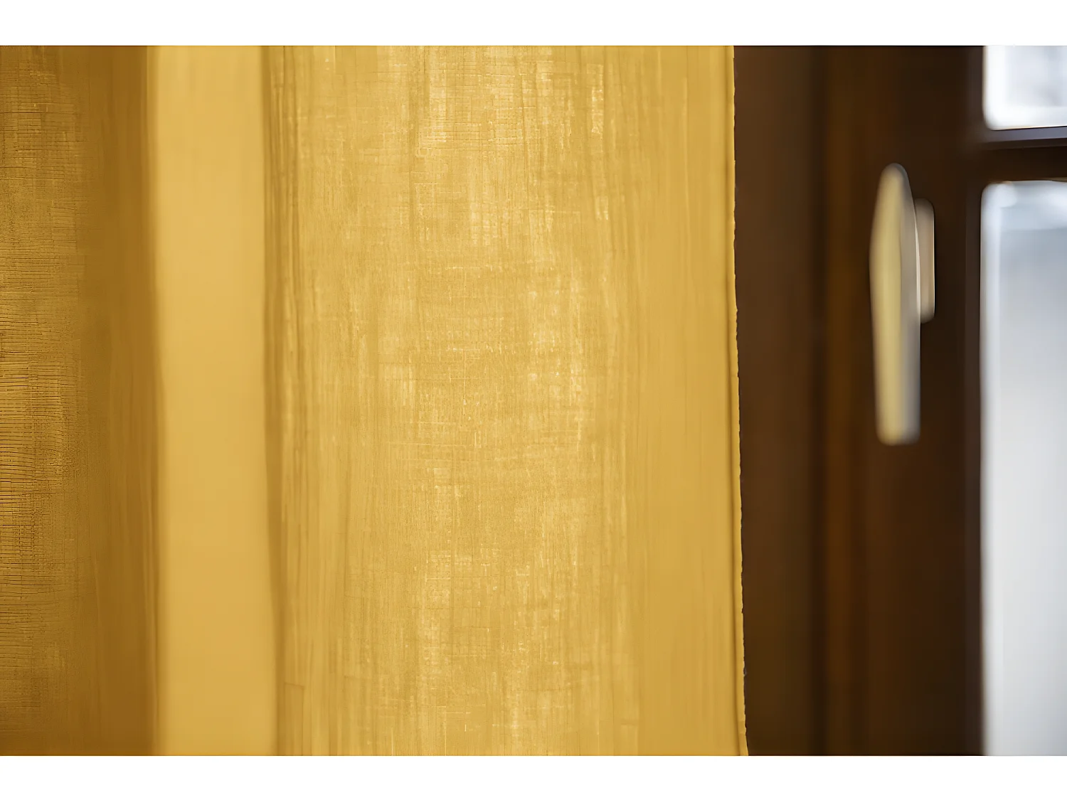 Rideau ajustable + 8 anneaux pince "Gaïa" 140 x 300 cm "Gaze de Coton"