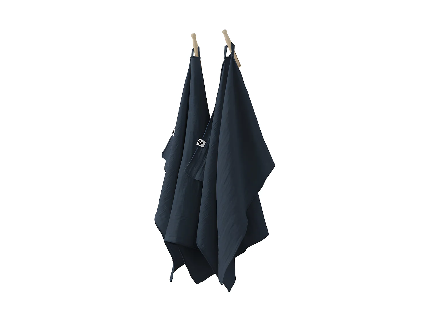 Lot de 2 essuie-mains "Gaïa" 50 x 70 cm "Gaze de Coton"